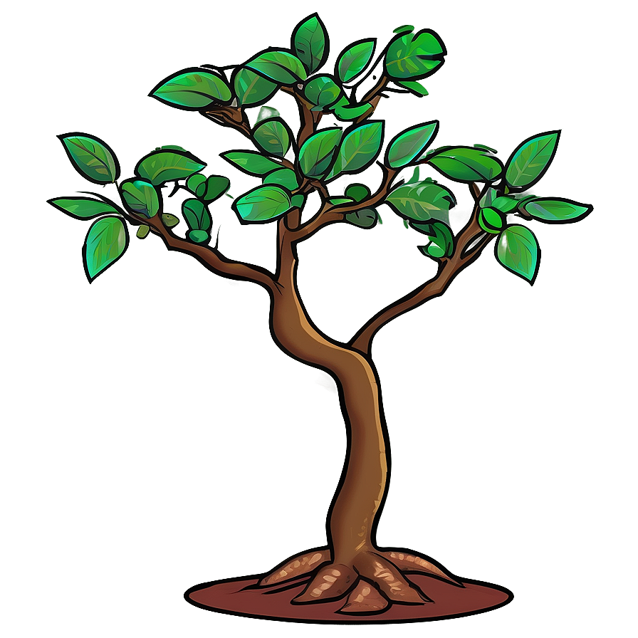 Minimalist Money Tree Png Bqx47 PNG Image