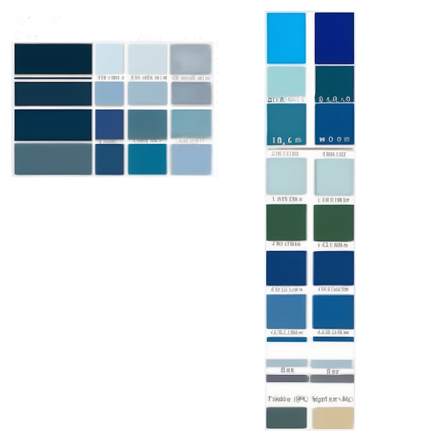 Minimalist Paint Swatch Design Png 06132024 PNG Image