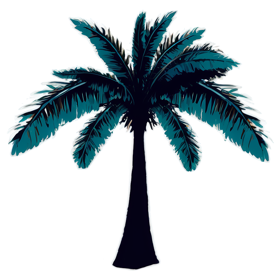 Minimalist Palmera Sketch Png Ccw92 PNG Image