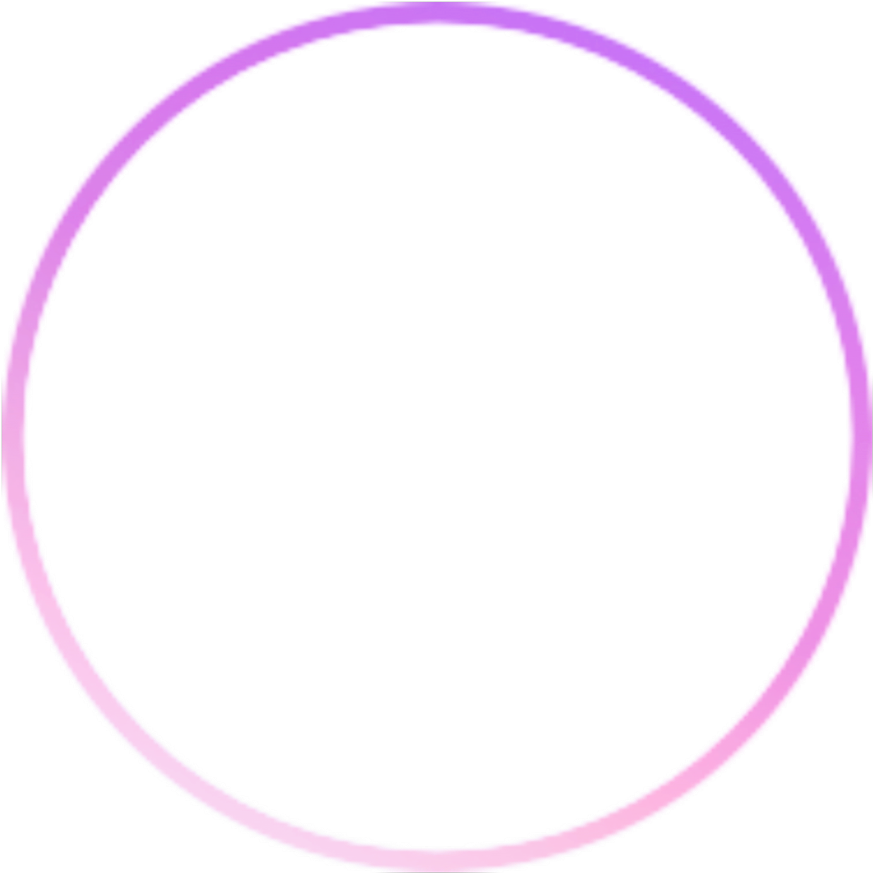 Minimalist Pink Circle Graphic PNG Image