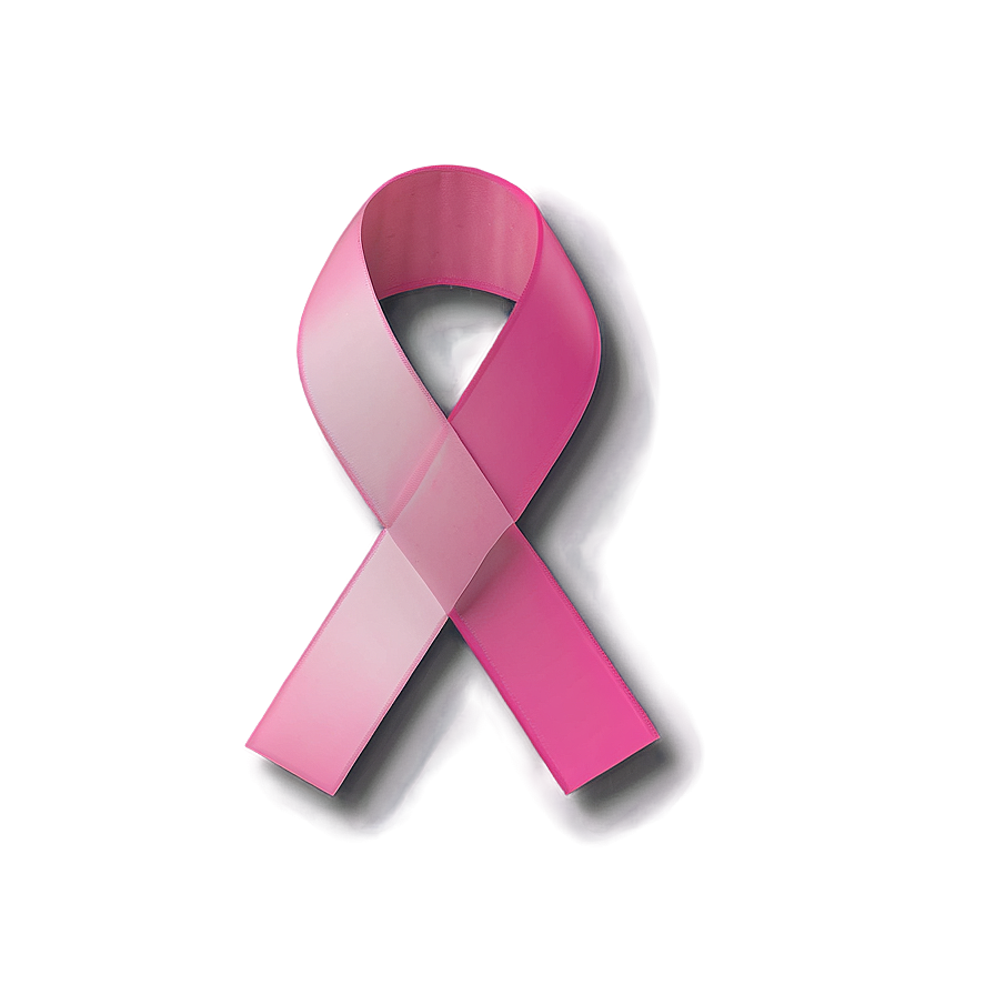 Minimalist Pink Ribbon Png 35 PNG Image