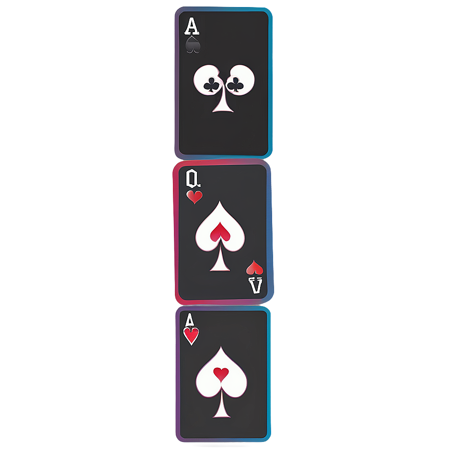 Minimalist Playing Card Graphic Png 67 PNG Image