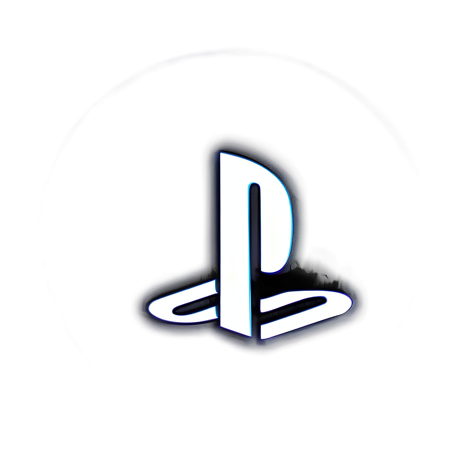 Minimalist Playstation Logo Illustration Png Ifn PNG Image