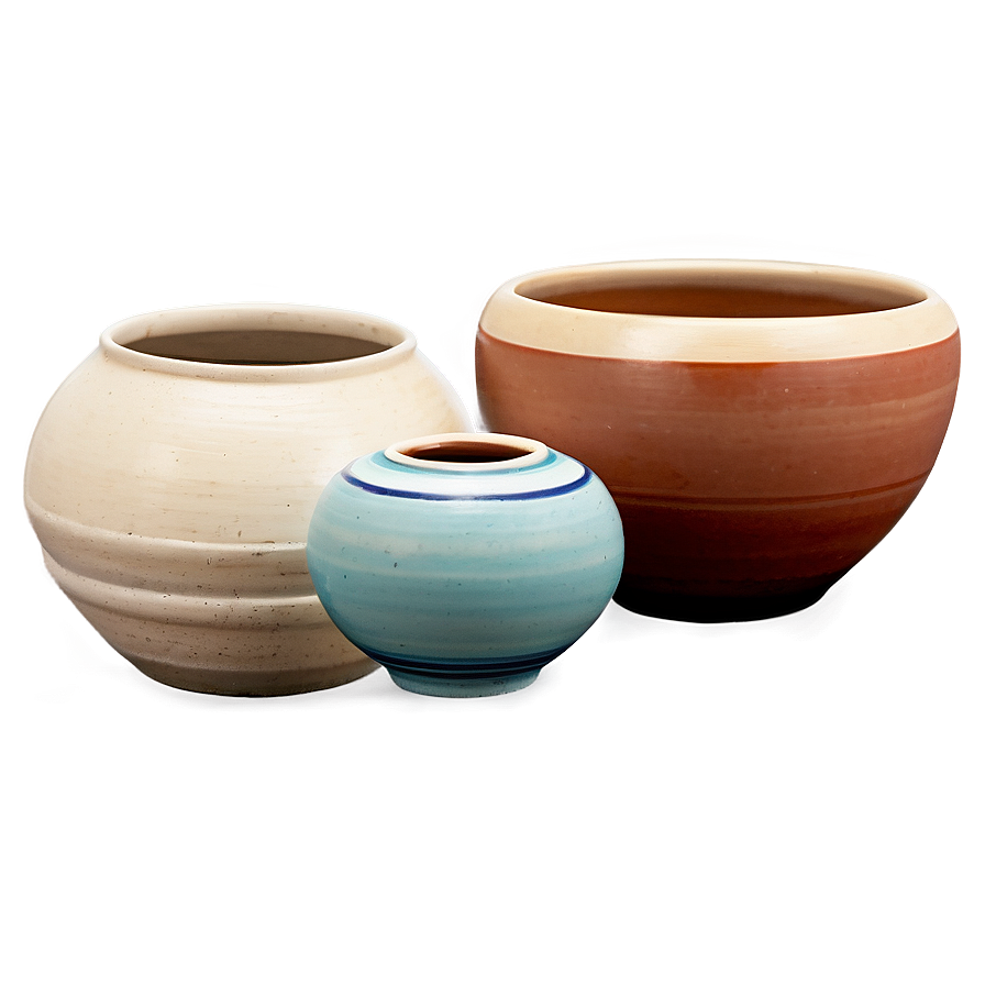 Minimalist Pottery Pieces Png 65 PNG Image