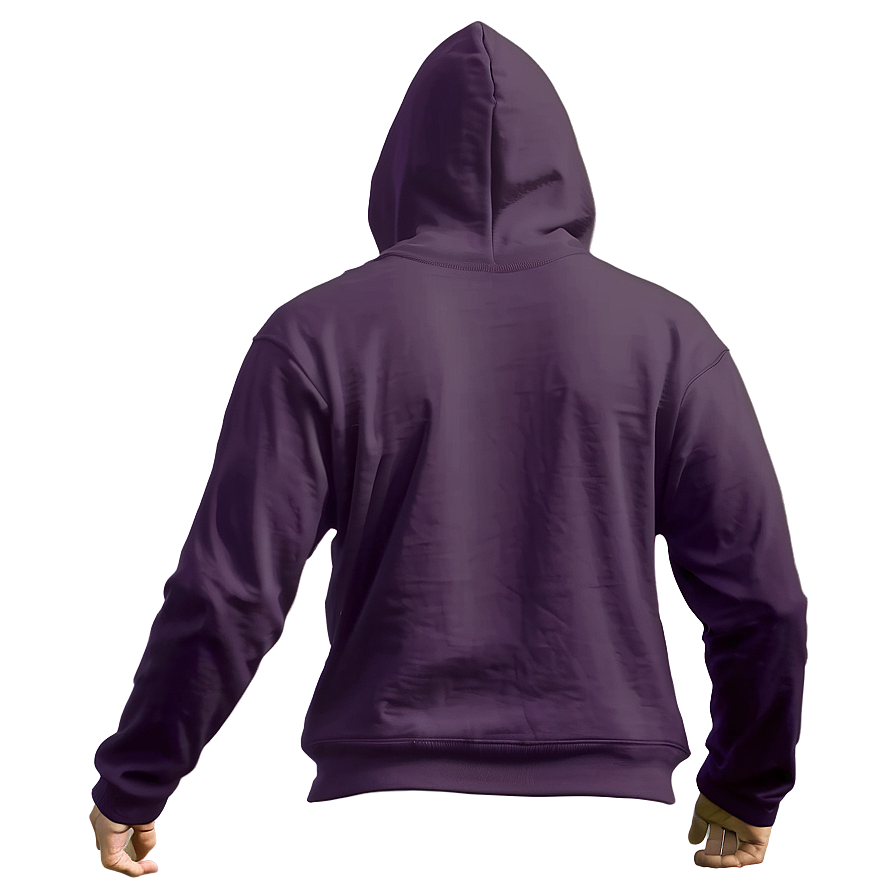 Minimalist Purple Hoodie Sketch Png 06292024 PNG Image