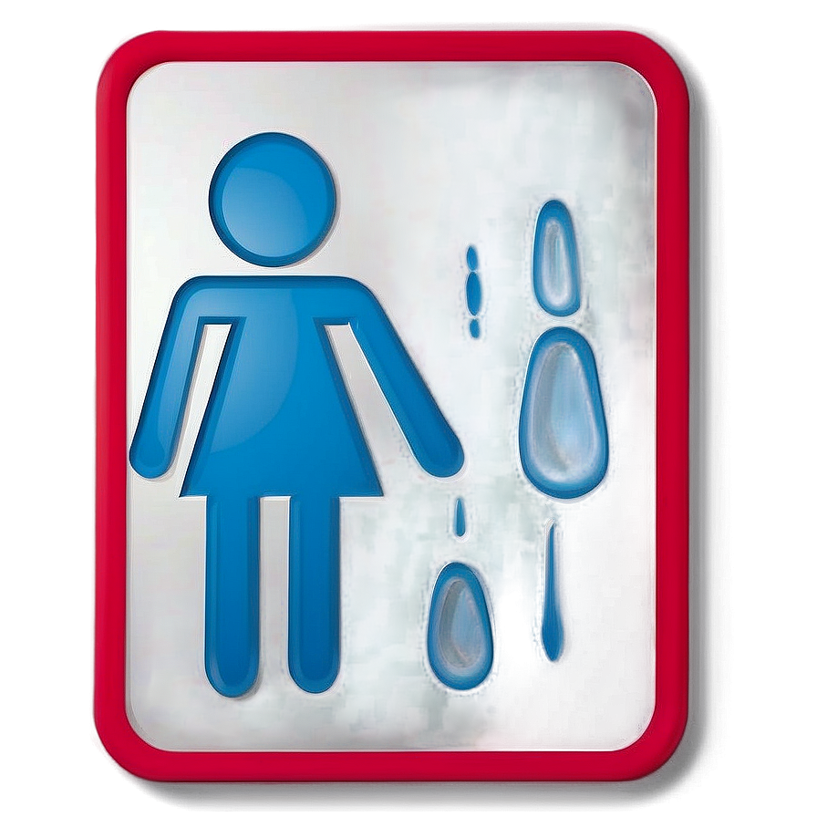 Minimalist Restroom Sign Png 37 PNG Image