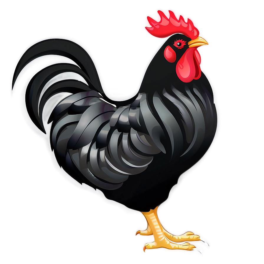 Minimalist Rooster Outline Png Gmb46 PNG Image