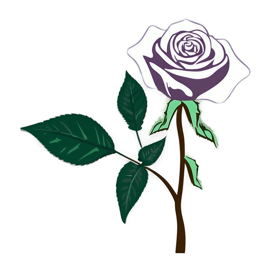 Minimalist Rose Png Rcp PNG Image