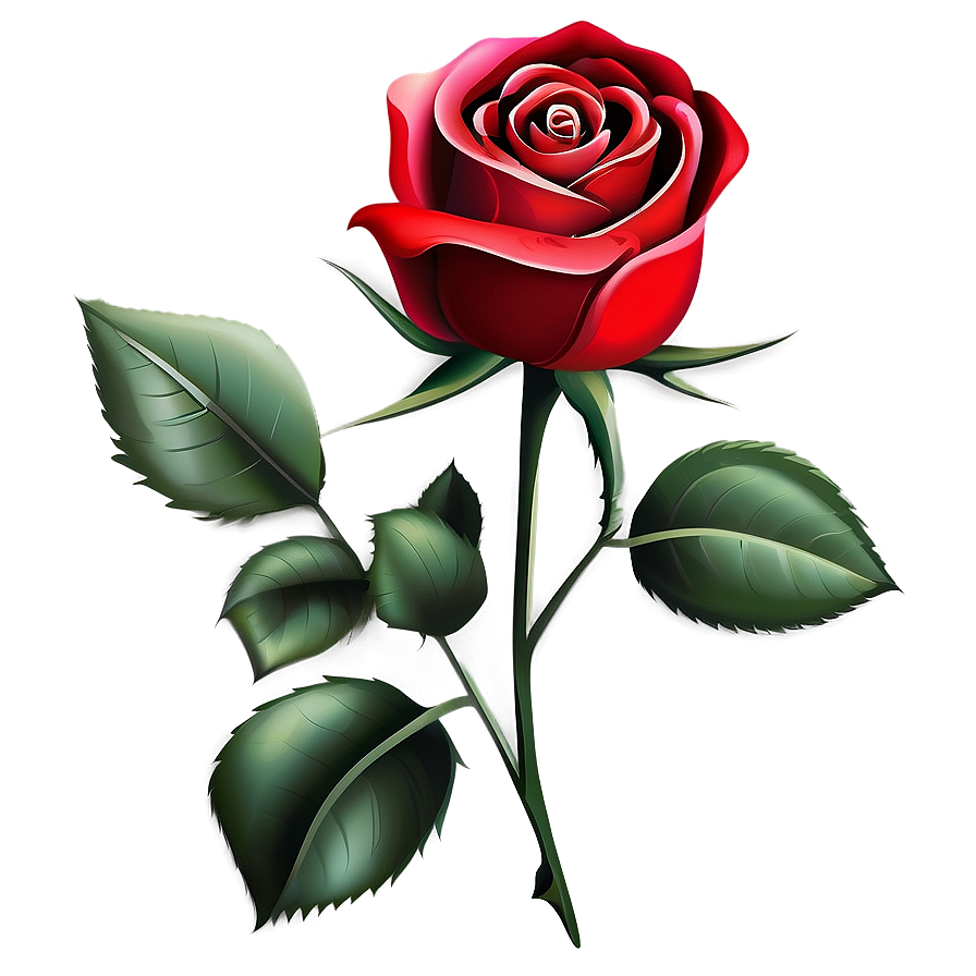 Minimalist Rose Vector Png Ntd1 PNG Image