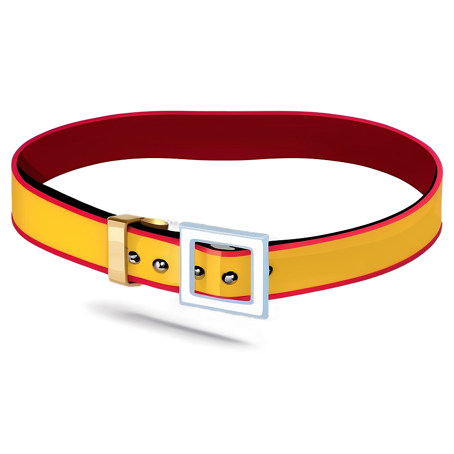 Minimalist Santa Belt Design Png 06282024 PNG Image