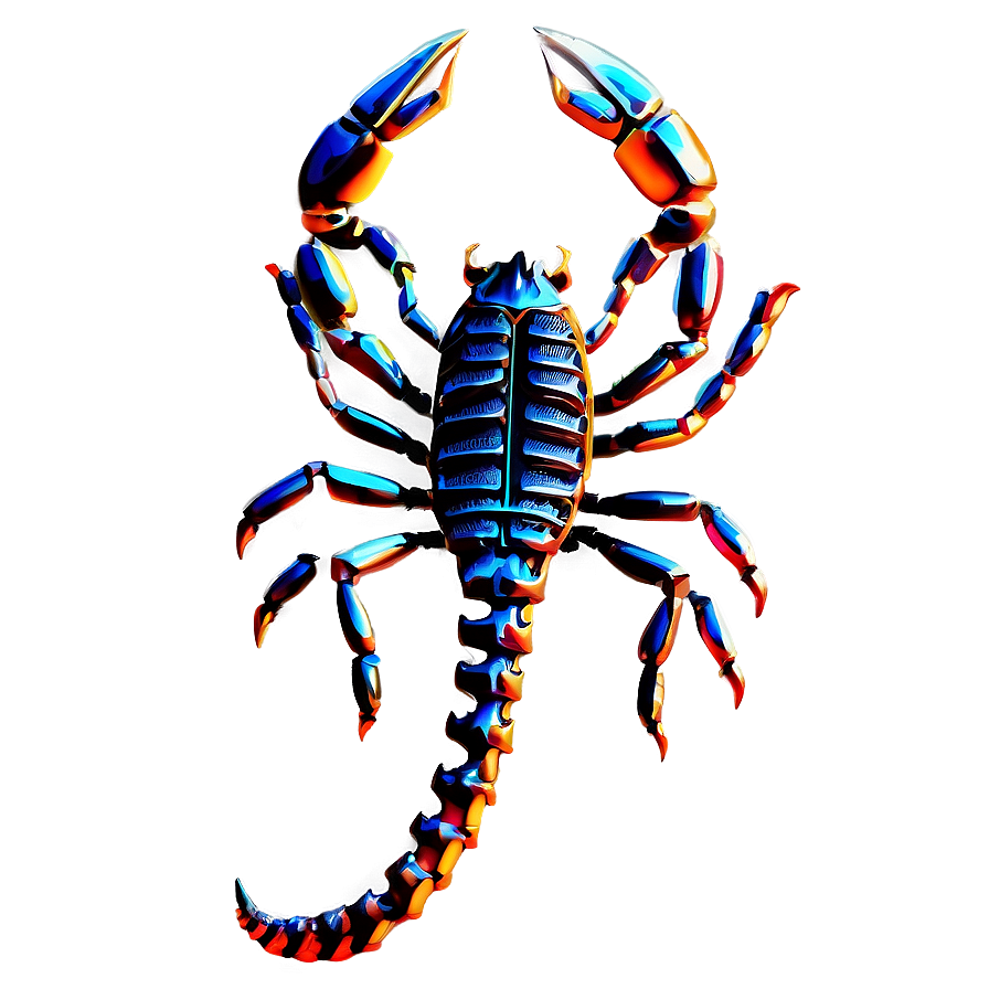 Minimalist Scorpion Design Png Pph PNG Image