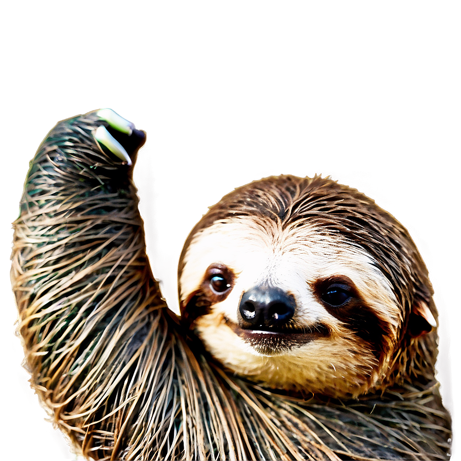 Minimalist Sloth Png Rbo PNG Image