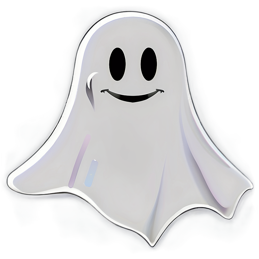 Minimalist Snapchat Ghost Png Vql7 PNG Image