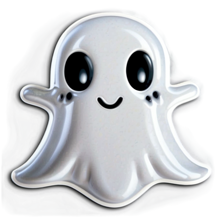 Minimalist Snapchat Ghost Png Xgh60 PNG Image