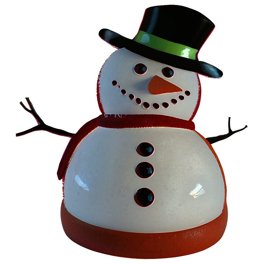 Minimalist Snowman Figure Png 51 PNG Image