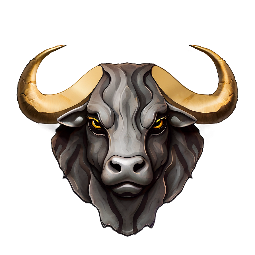 Minimalist Taurus Sketch Png 52 PNG Image