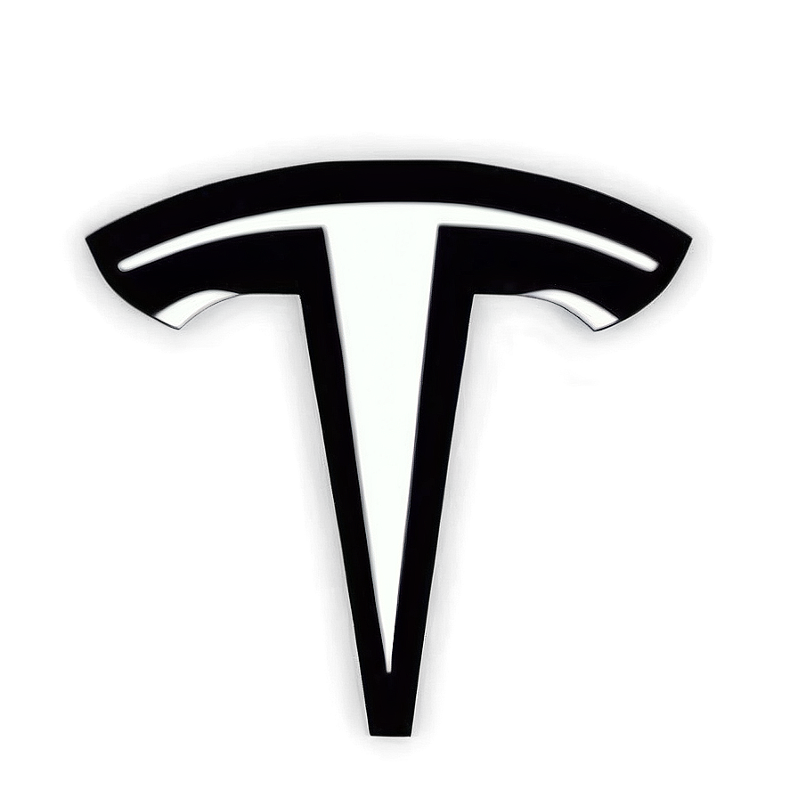 Minimalist Tesla Logo Png 78 PNG Image