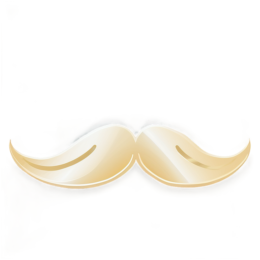 Minimalist Thin Mustache Png 05042024 PNG Image