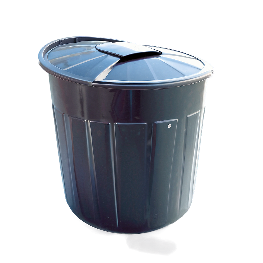 Minimalist Trash Bin Artwork Png 05252024 PNG Image