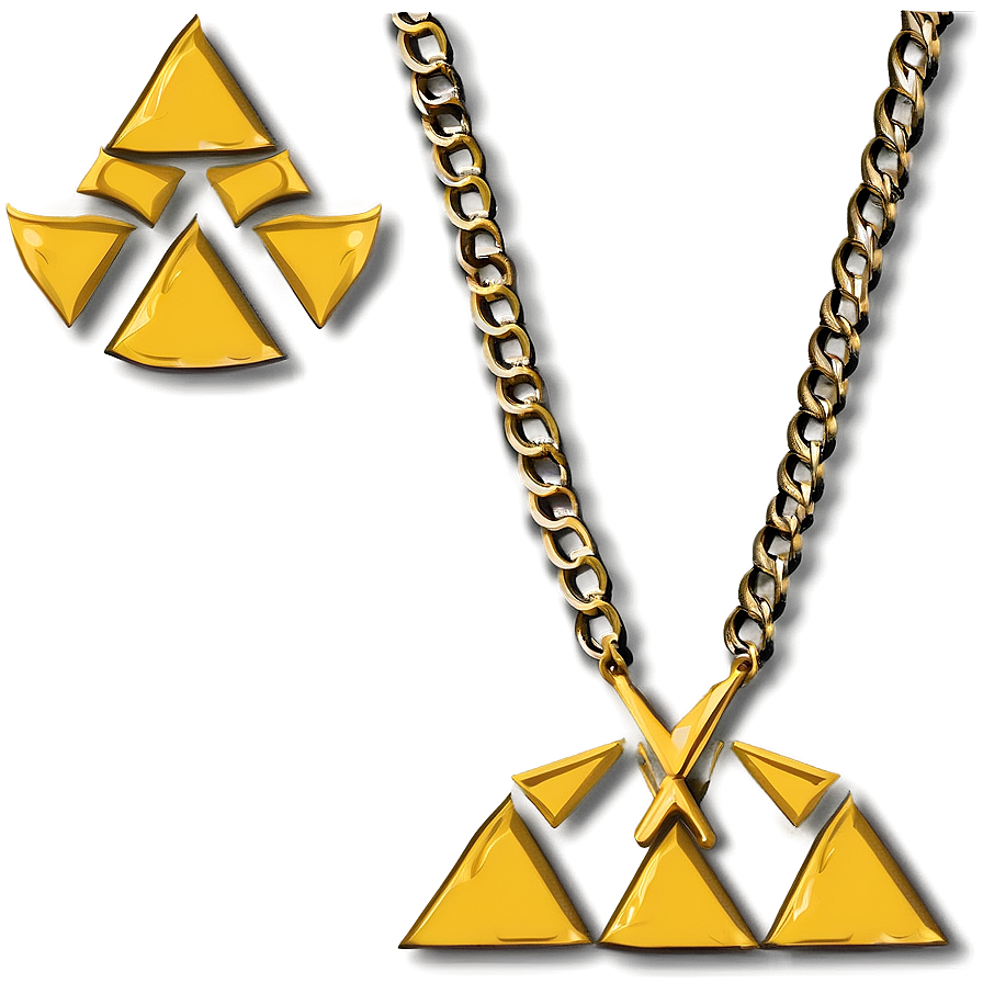 Minimalist Triforce Design Png Cbt PNG Image