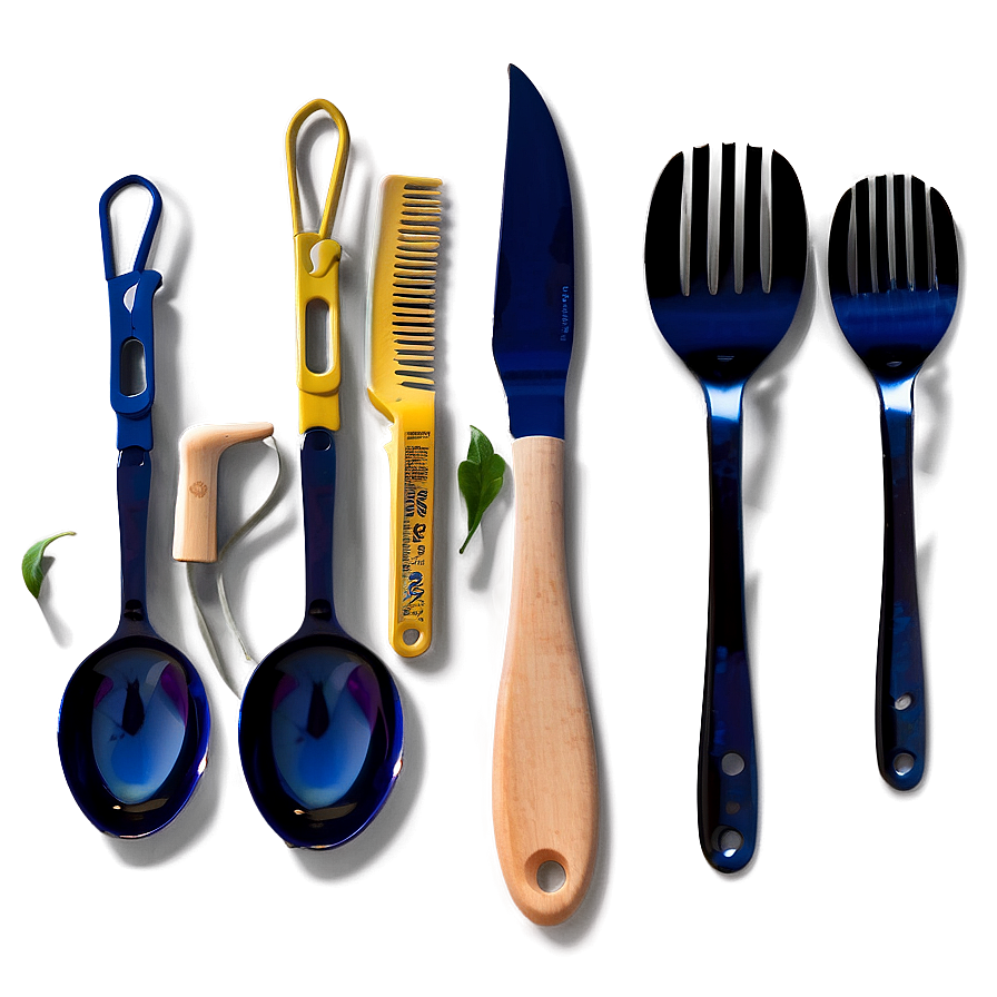 Minimalist Utensils Collection Png Abj24 PNG Image