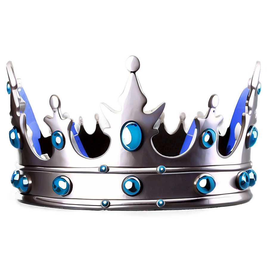 Minimalist White Crown Graphic Png Ums PNG Image