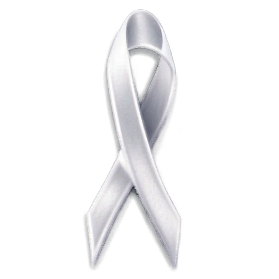 Minimalist White Ribbon Png 06122024 PNG Image