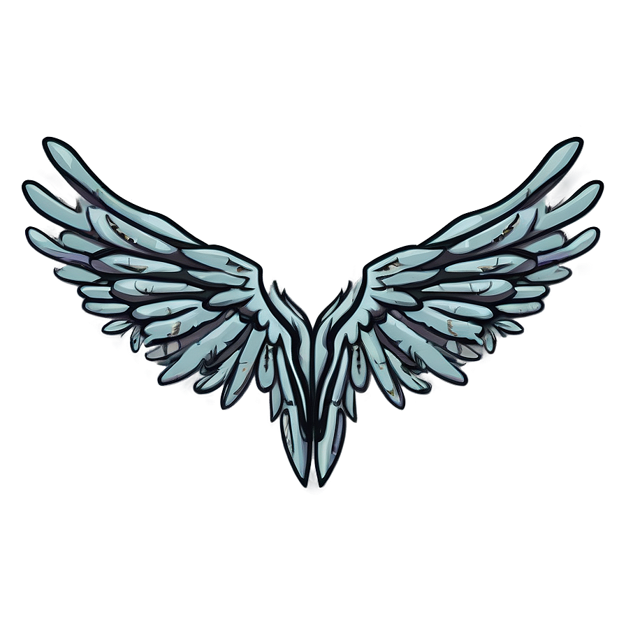 Minimalist Wing Png Mso51 PNG Image