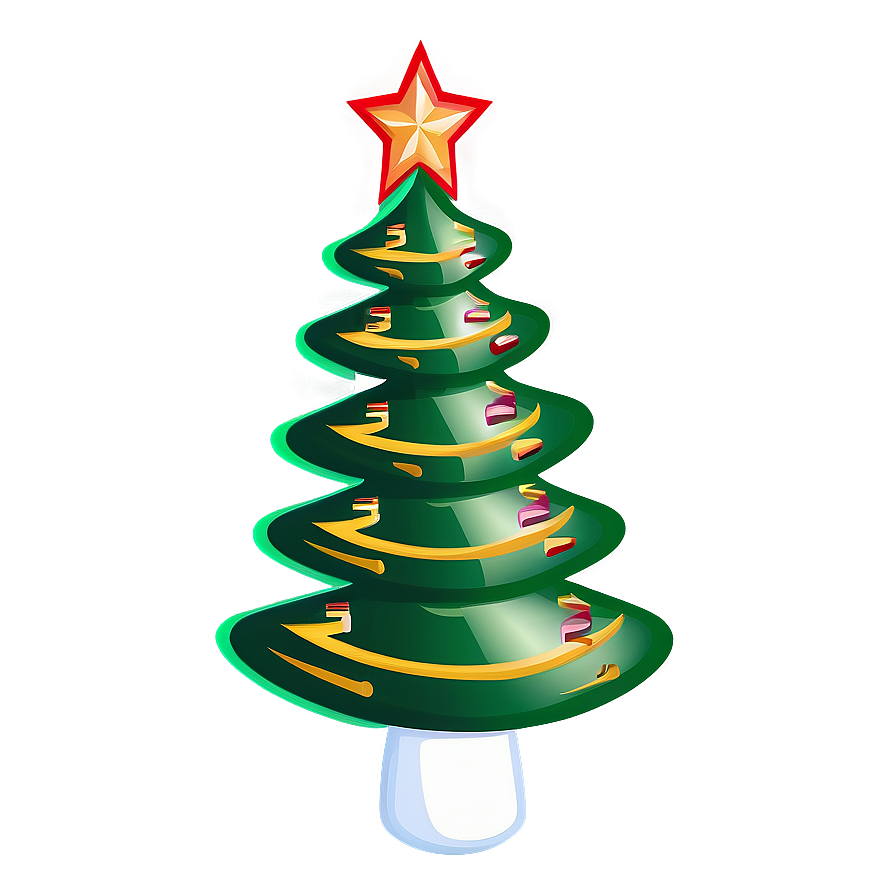 Minimalistic Christmas Tree Png Tms95 PNG Image