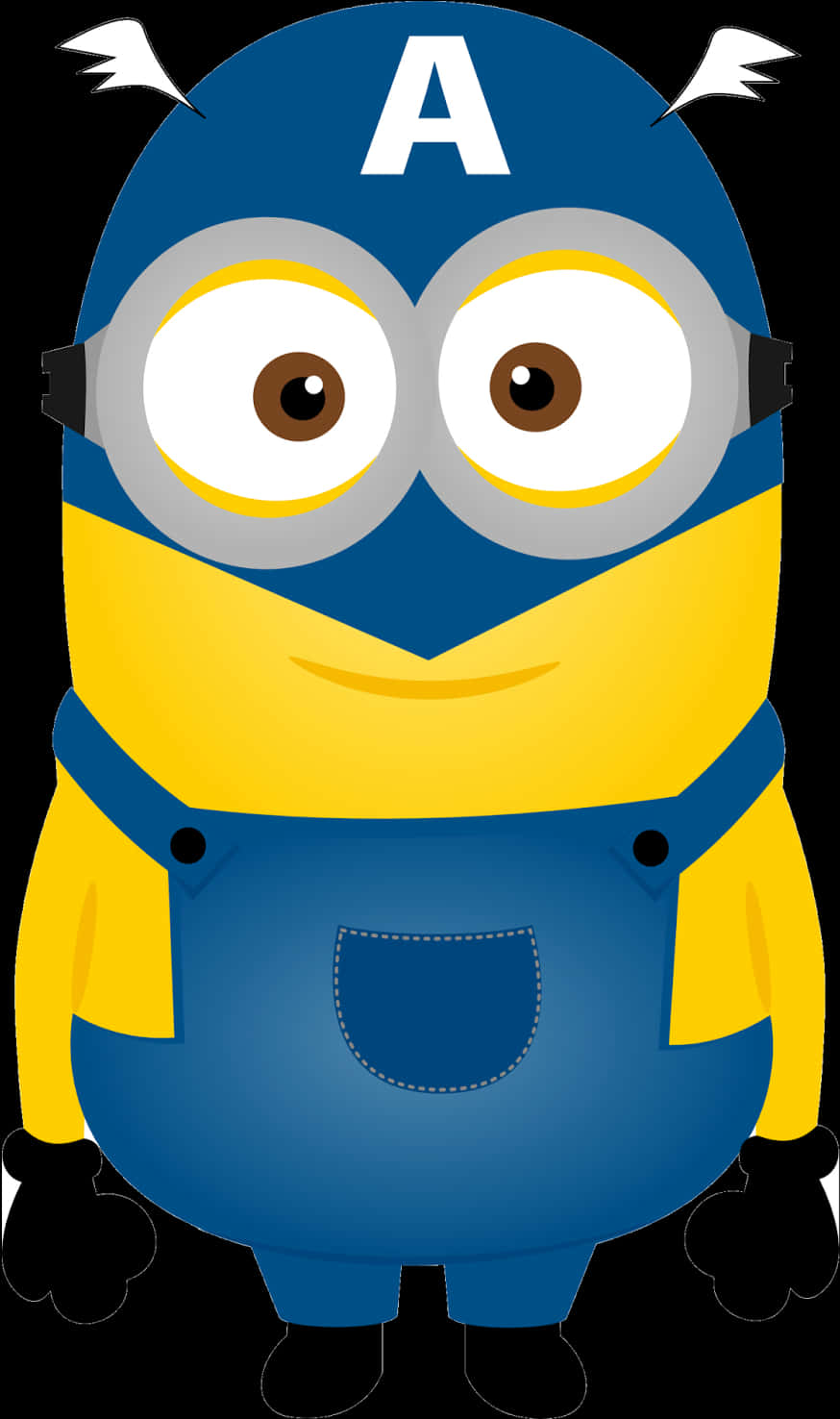 Minion_ Cartoon_ Character_ Clipart PNG Image