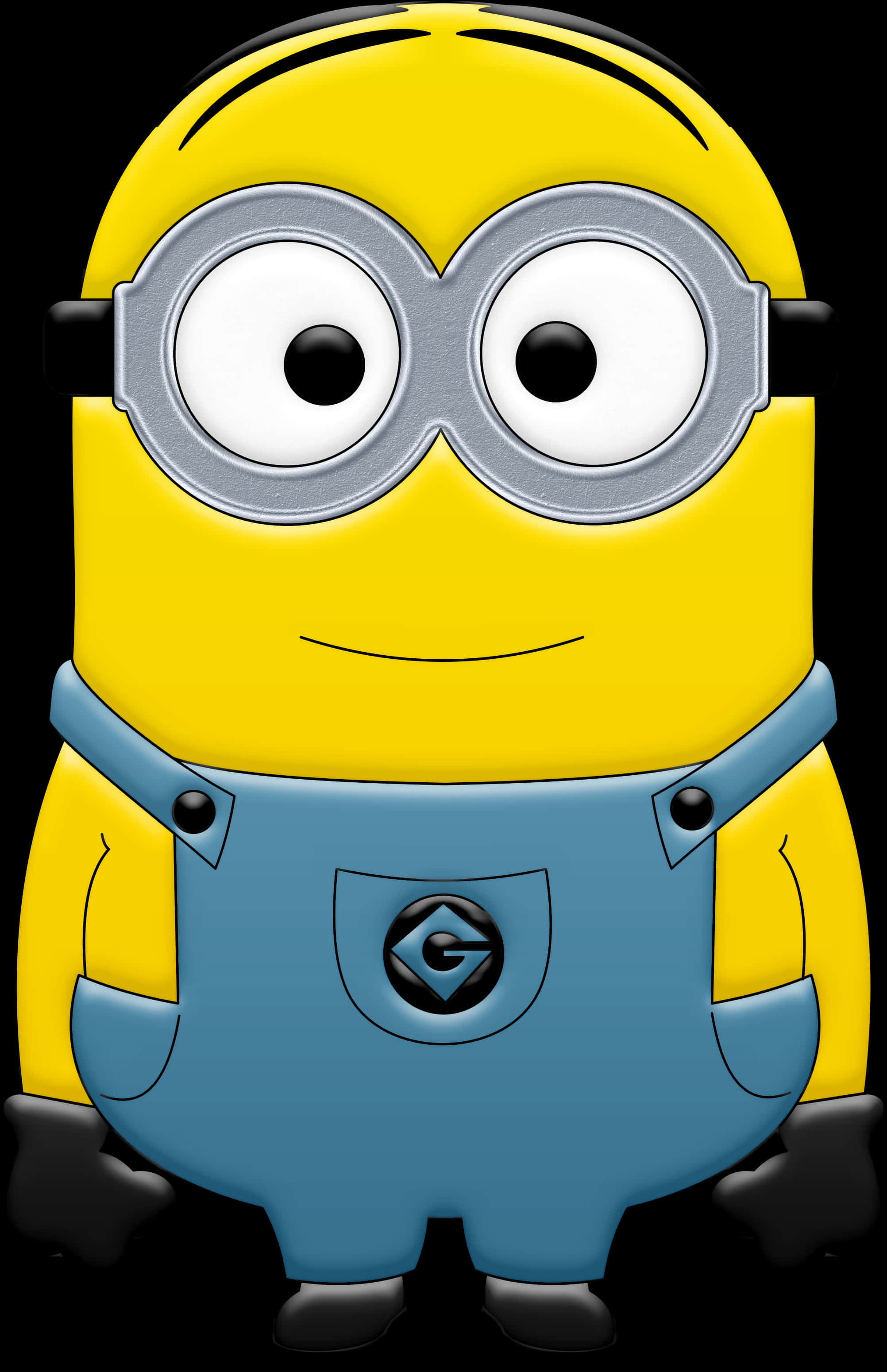 Minion Character Clipart PNG Image