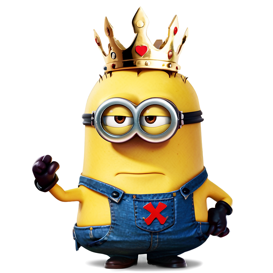 Minion King Bob Png Uvh25 PNG Image