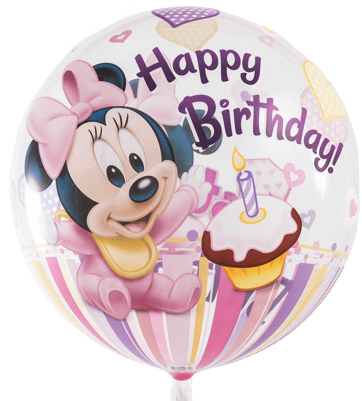 Minnie Mouse Birthday Balloon PNG Image