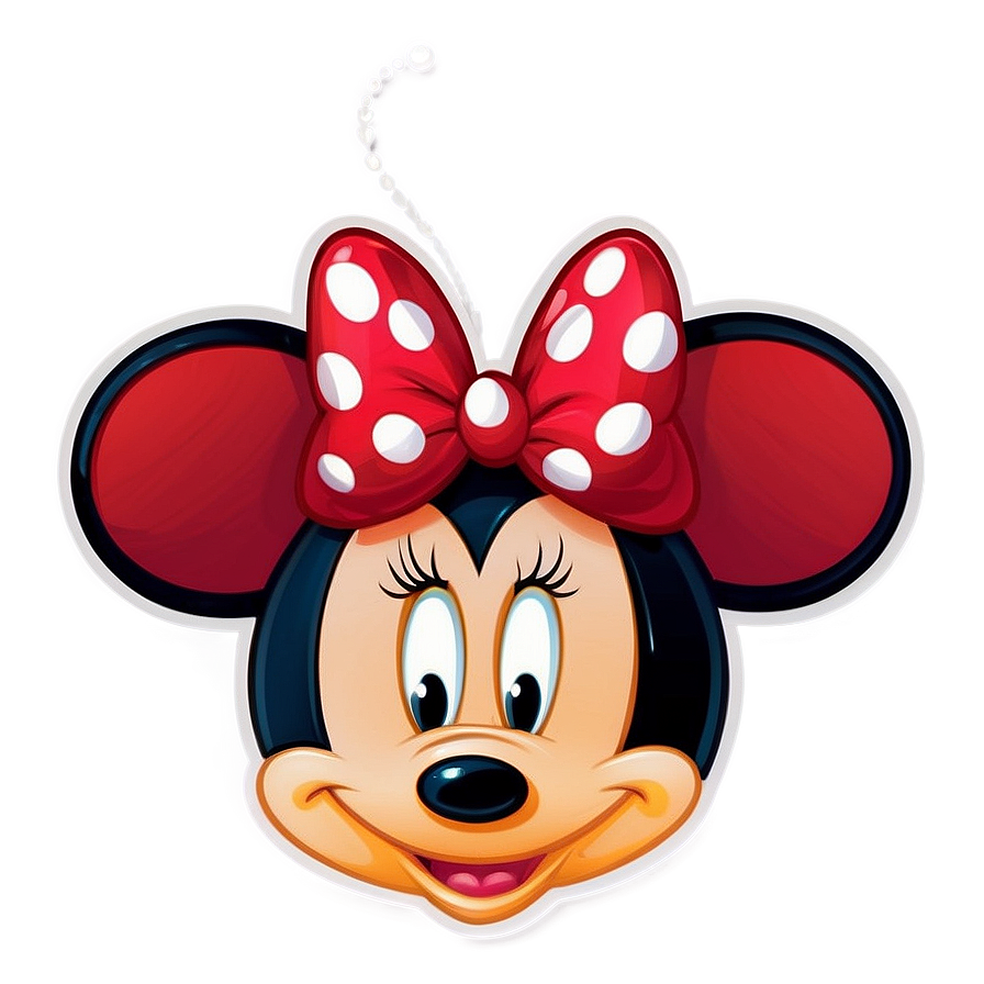 Minnie Mouse Cartoon Png Awl PNG Image