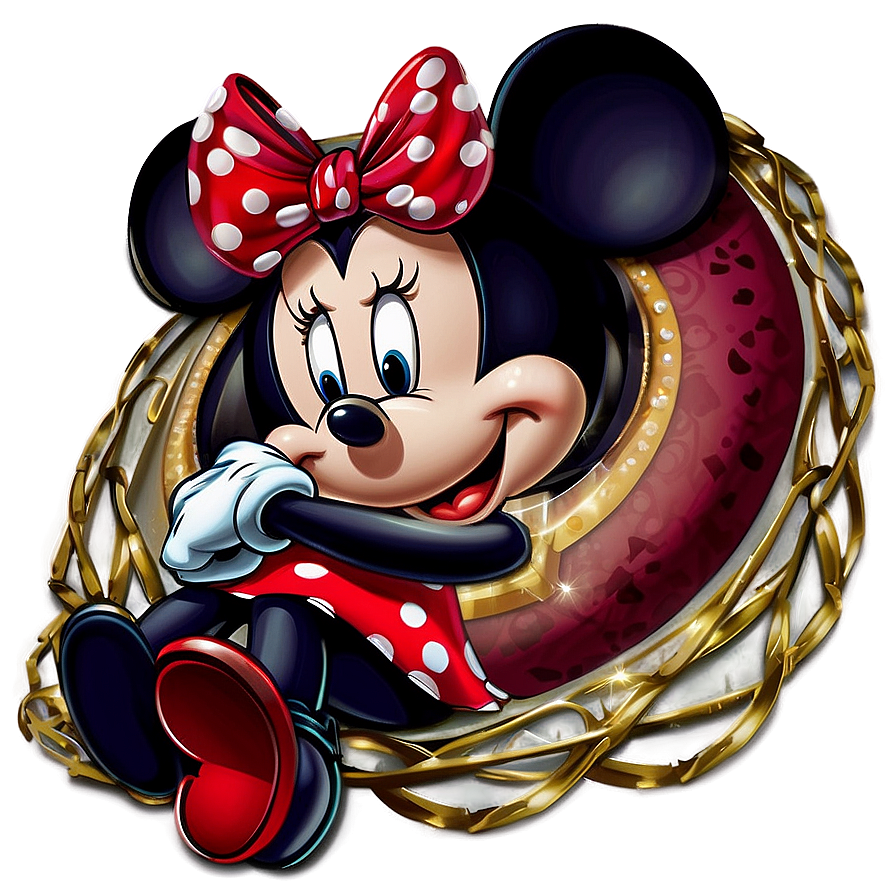 Minnie Mouse Glamour Shot Png Kfd PNG Image