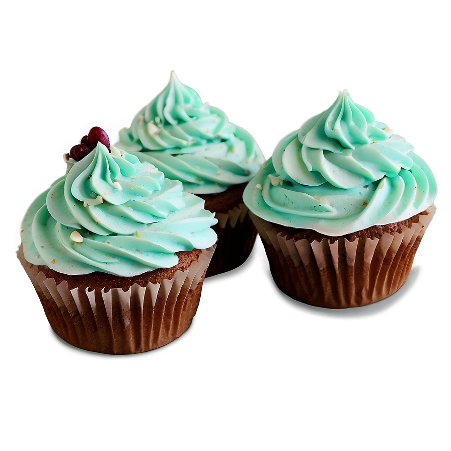 Mint Cupcakes Png 97 PNG Image