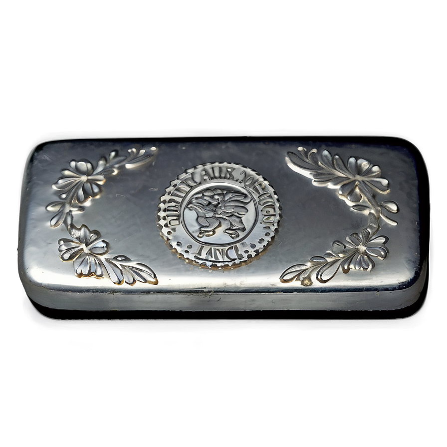 Minted Silver Bar Png Eyd PNG Image