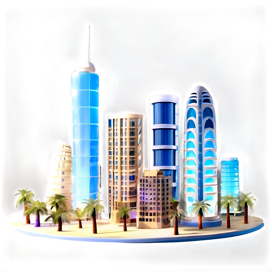 Mirage Mirage Cityscape Png Uyi PNG Image