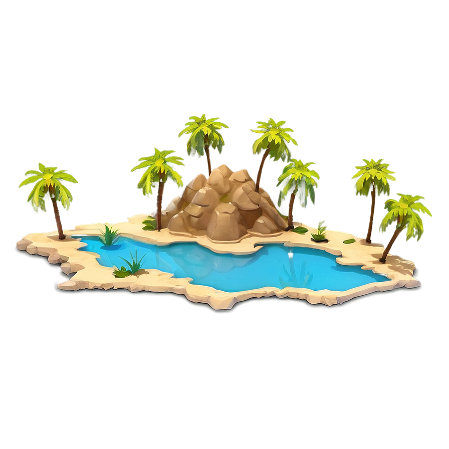 Mirage Of An Oasis Png 62 PNG Image