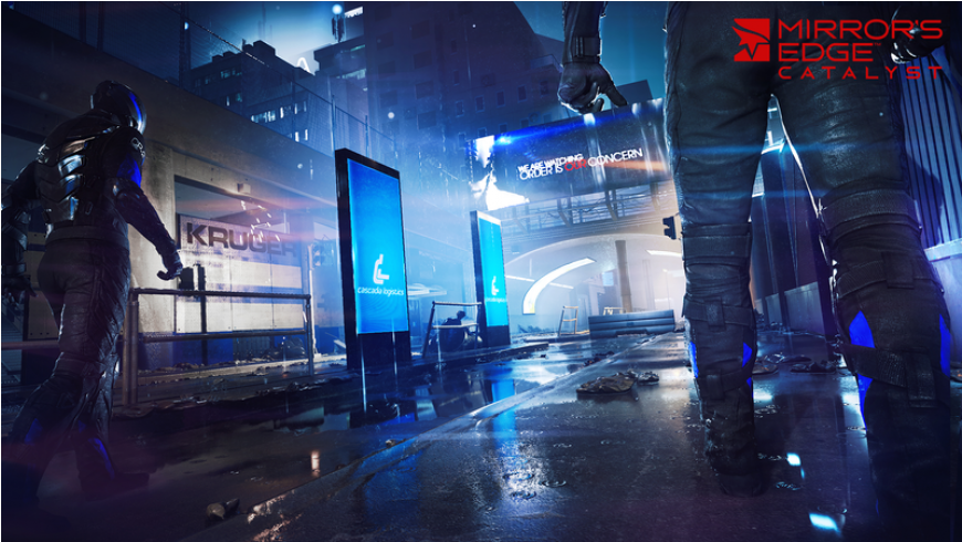 Mirrors Edge Catalyst Dystopian Cityscape PNG Image