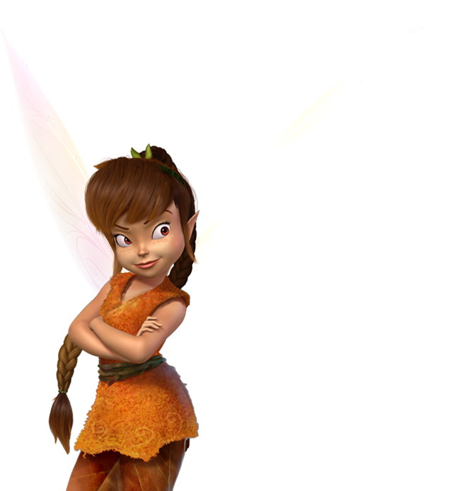 Mischevious Fairy Character PNG Image