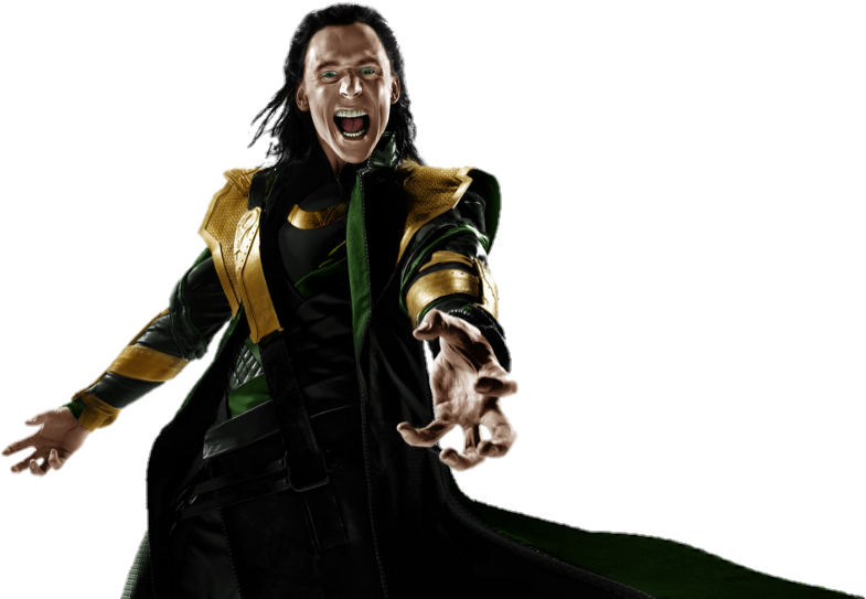 Mischief Makerin Greenand Gold Suit PNG Image