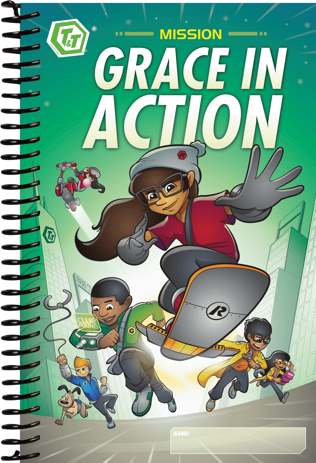 Mission Grace In Action Cover Art PNG Image