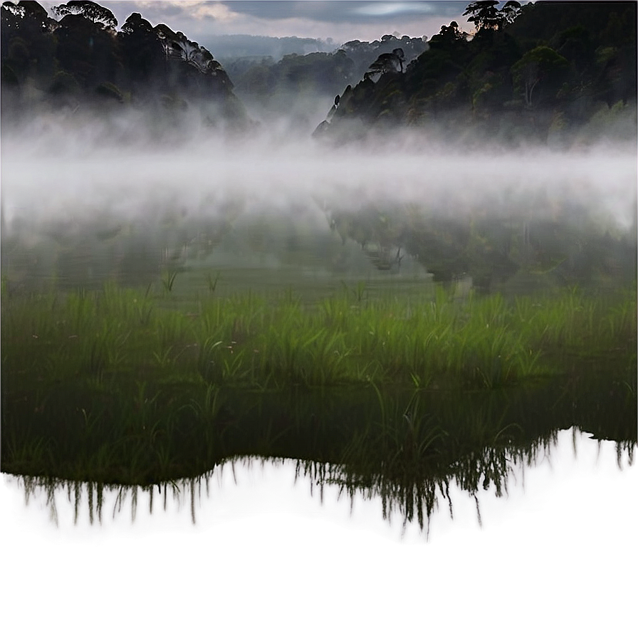 Mist Over Water Png Eem PNG Image