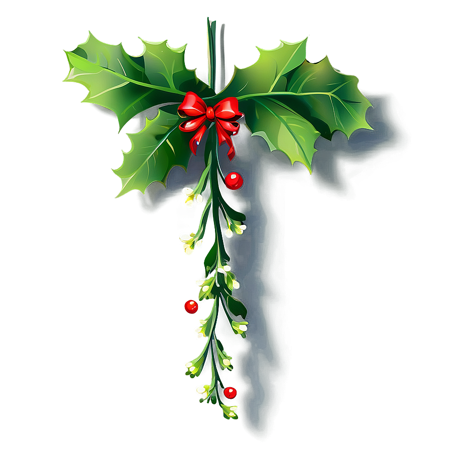 Mistletoe Clipart Png 64 PNG Image