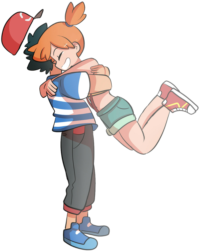 Misty Celebration Pokemon Fanart PNG Image