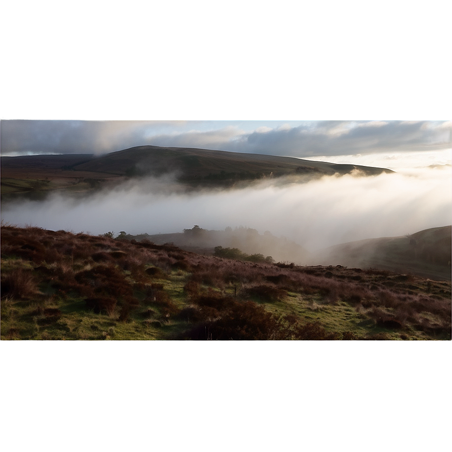 Misty Highland Moors Png Uud PNG Image