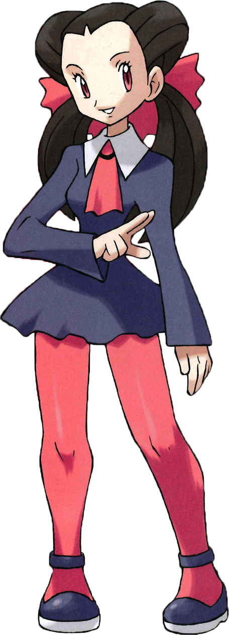 Misty Pokemon Character Pose PNG Image