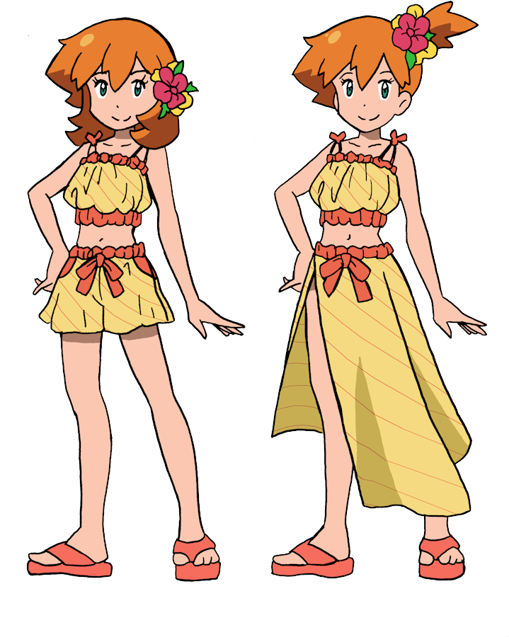 Mistyin Tropical Outfit PNG Image