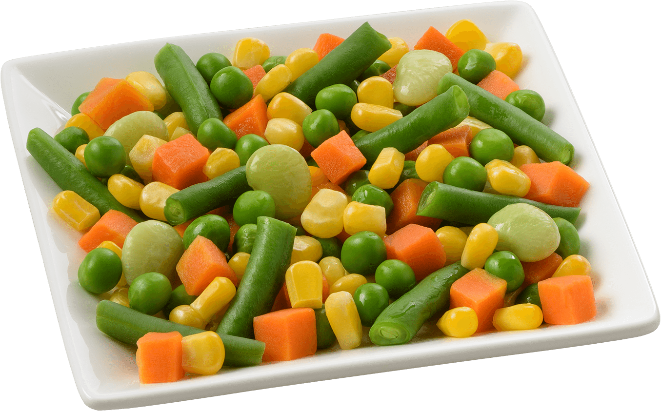 Mixed Vegetable Medley PNG Image